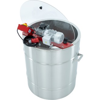 Gerät mit Heizung, zum Mischen, 500 kg (Heizung 230V / Antrieb 400V)
