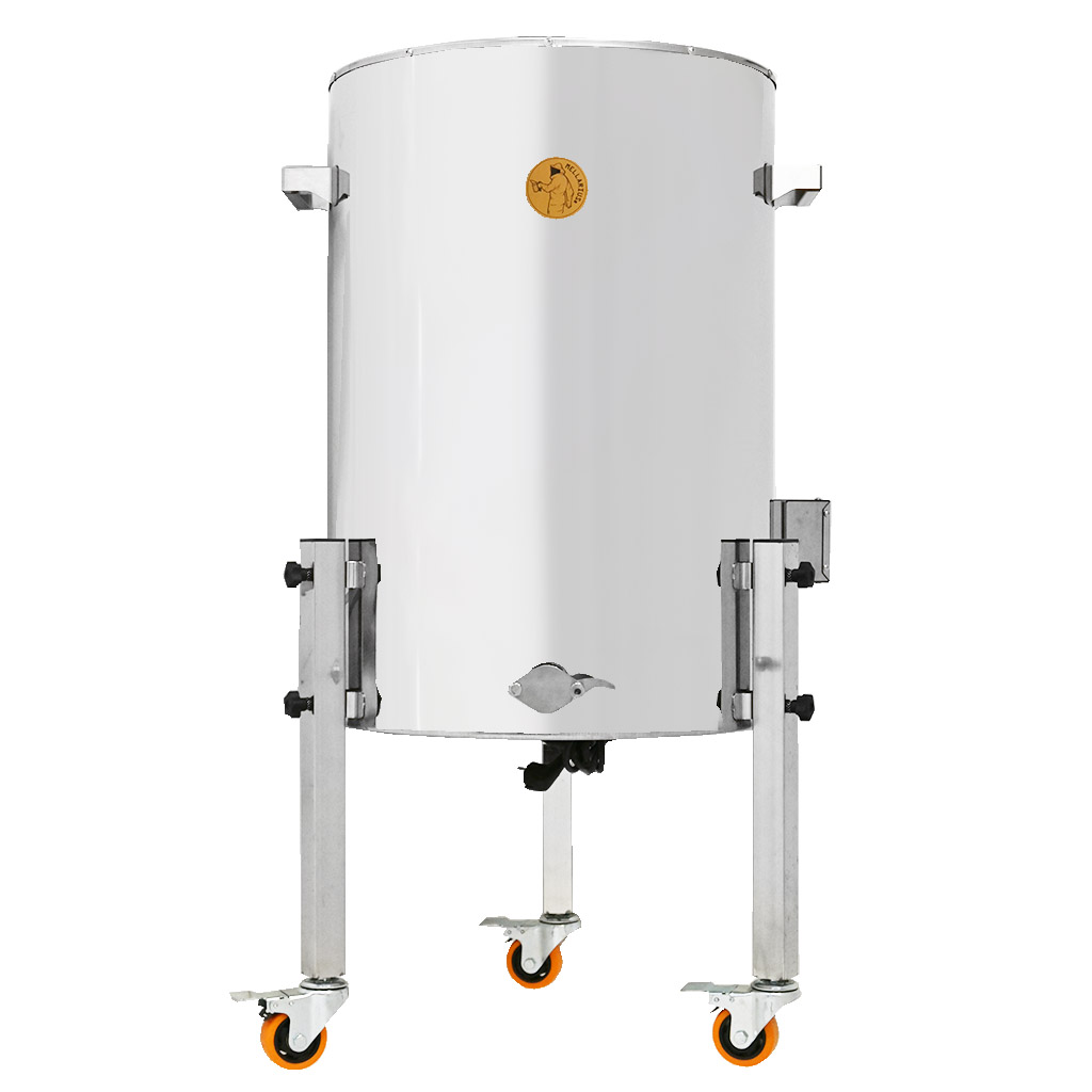 Doppelwand-Abfüller mit Heizung Mellarius MaxiLine 230 V – 54 Liter / 70 kg