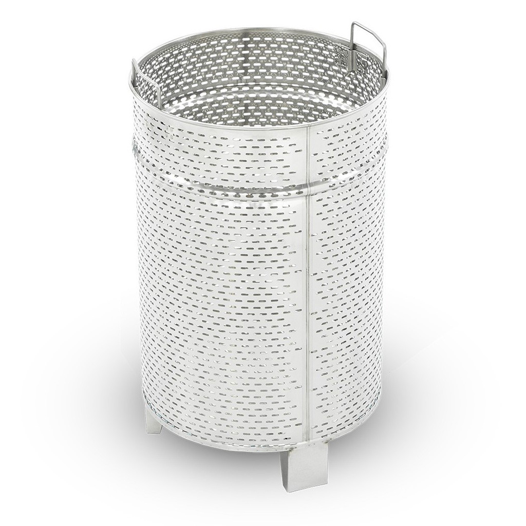 LYSON Dampfwachsschmelzer aus Edelstahl 70 L- rund mit Dampfgerät
