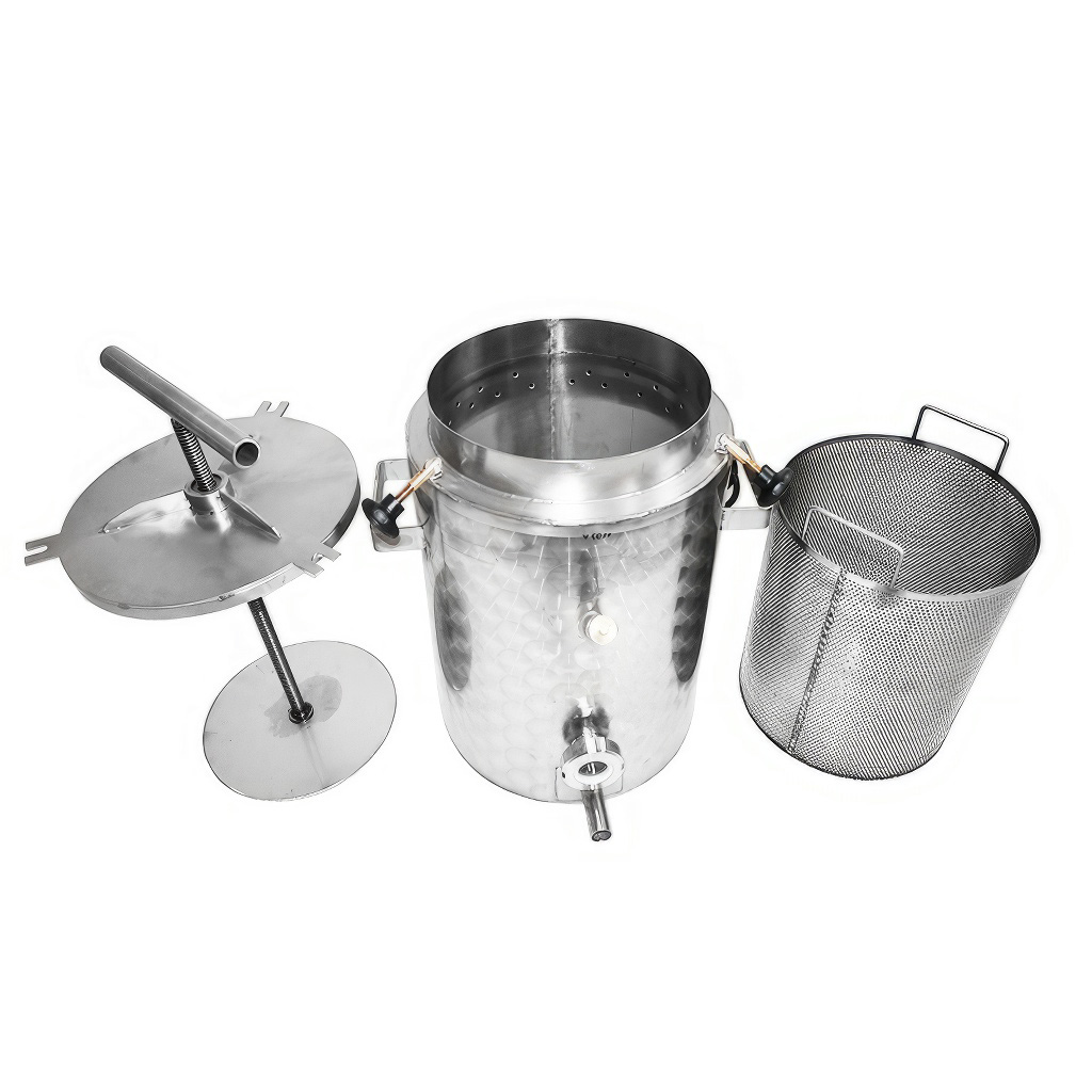 Wachskessel mit Presse 35l