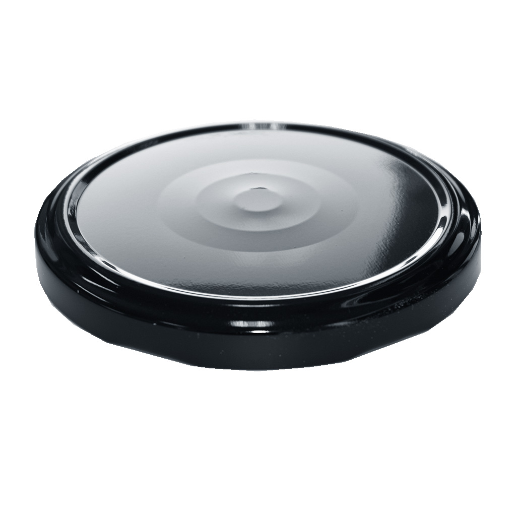 Twist-Off-Deckel für Glas TO 82 - RBS - schwarz
