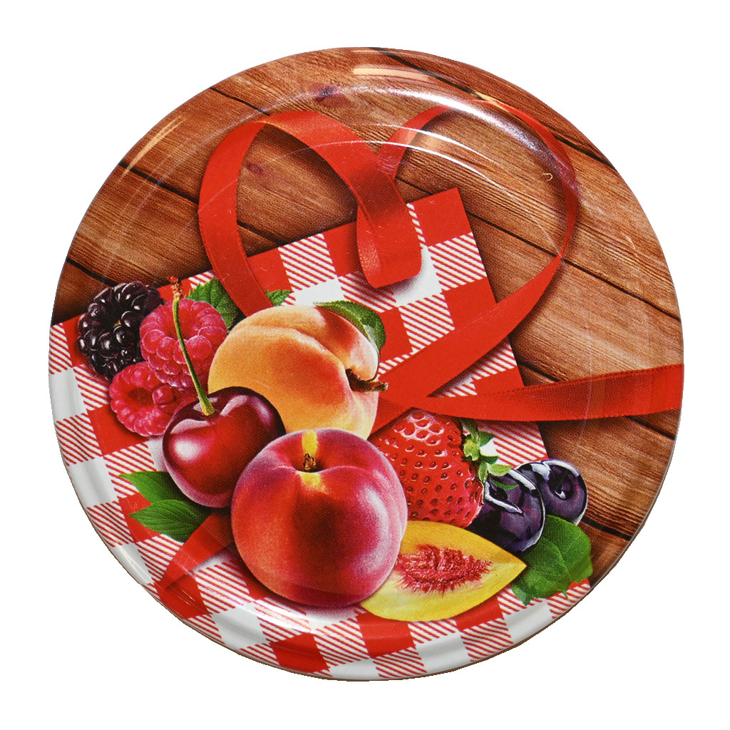 Twist-Off-Deckel für Glas TO 82 - RTS - Fruit 3 - 700 Stk. - ganze Karton