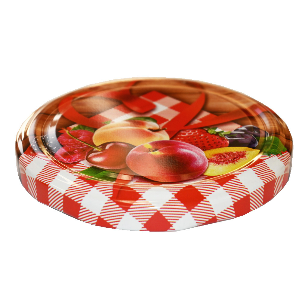 Twist-Off-Deckel für Glas TO 82 - RTS - Fruit 3 - 700 Stk. - ganze Karton