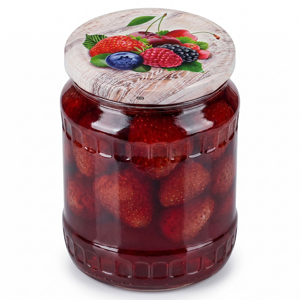 Twist-off-Deckel für Glas TO 82 - RTS - Fruit 6 - 700 Stk. - ganze Karton