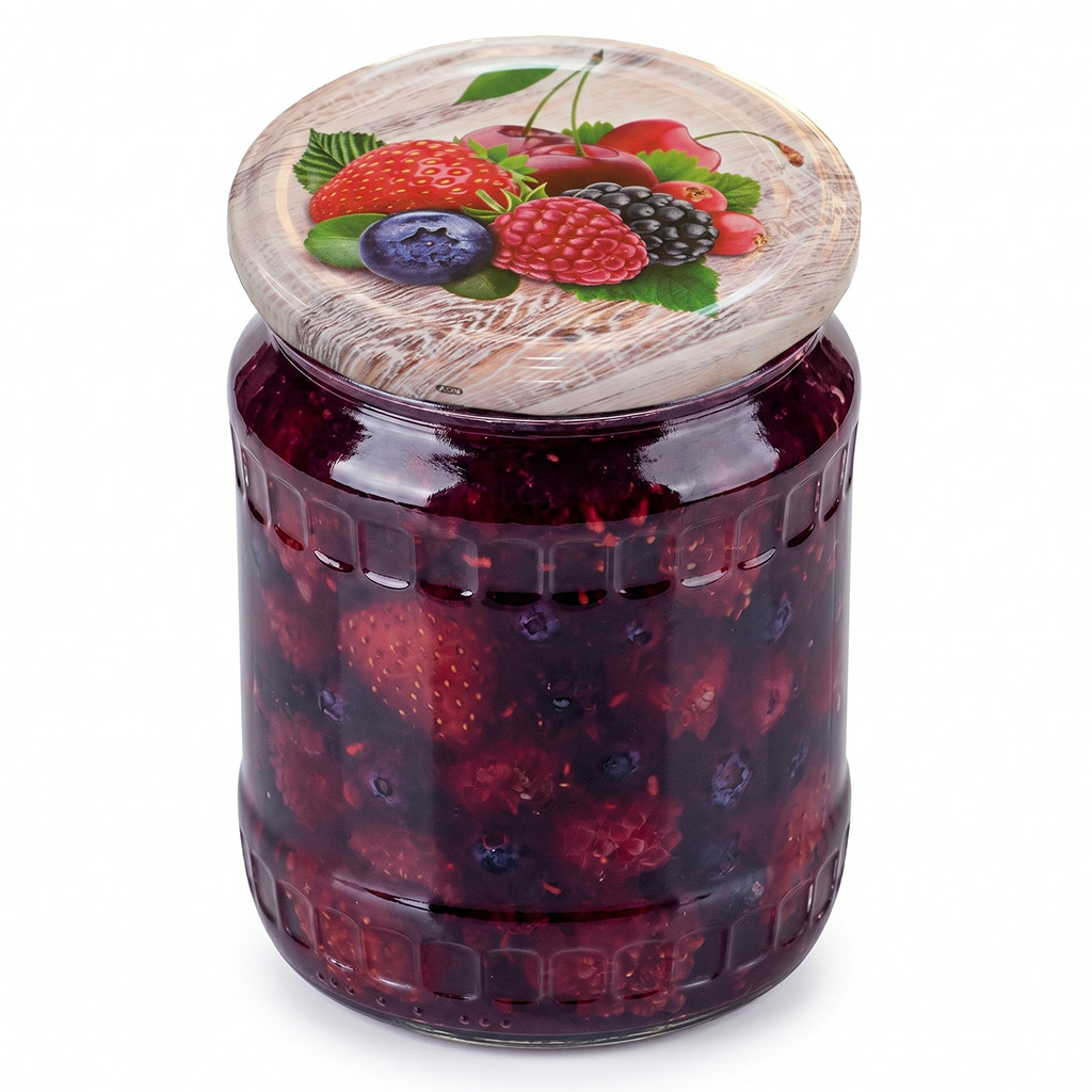 Twist-off-Deckel für Glas TO 82 - RTS - Fruit 6 - 700 Stk. - ganze Karton