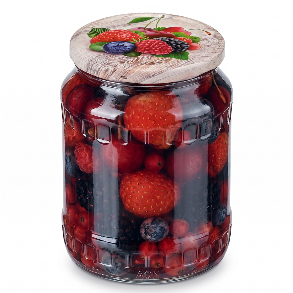Twist-off-Deckel für Glas TO 82 - RTS - Fruit 6 - 700 Stk. - ganze Karton
