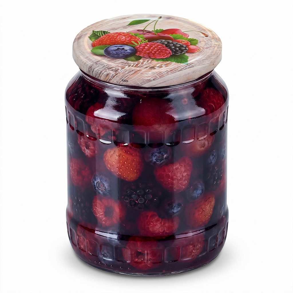 Twist-off-Deckel für Glas TO 82 - RTS - Fruit 6 - 700 Stk. - ganze Karton