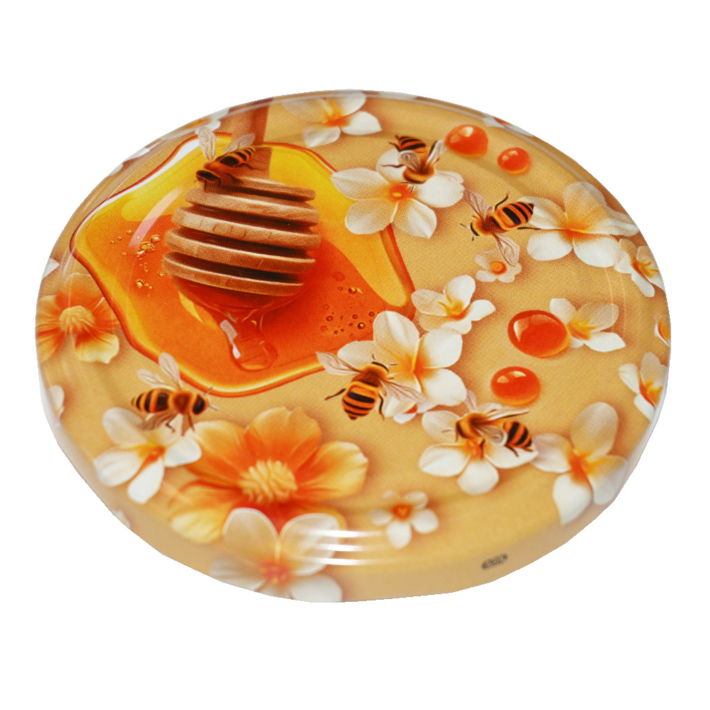Deckel für Glas TO 82 - Blüten und Melisse - HO16