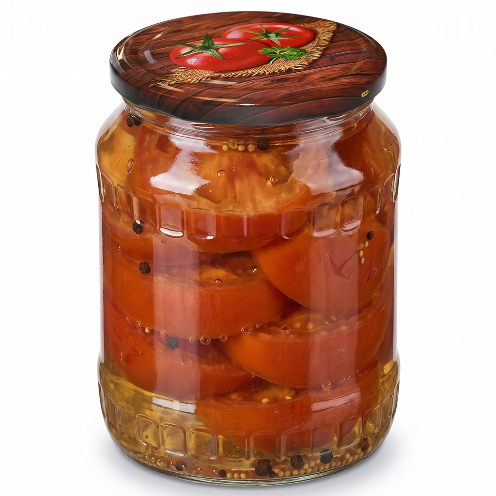 Twist-off-Deckel für Glas TO 82 - RTS - Tomaten - 700 Stk. - ganze Karton