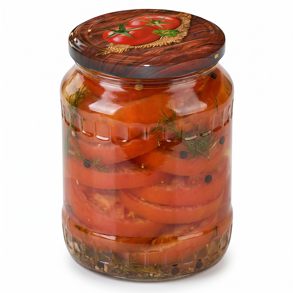 Twist-off-Deckel für Glas TO 82 - RTS - Tomaten - 700 Stk. - ganze Karton