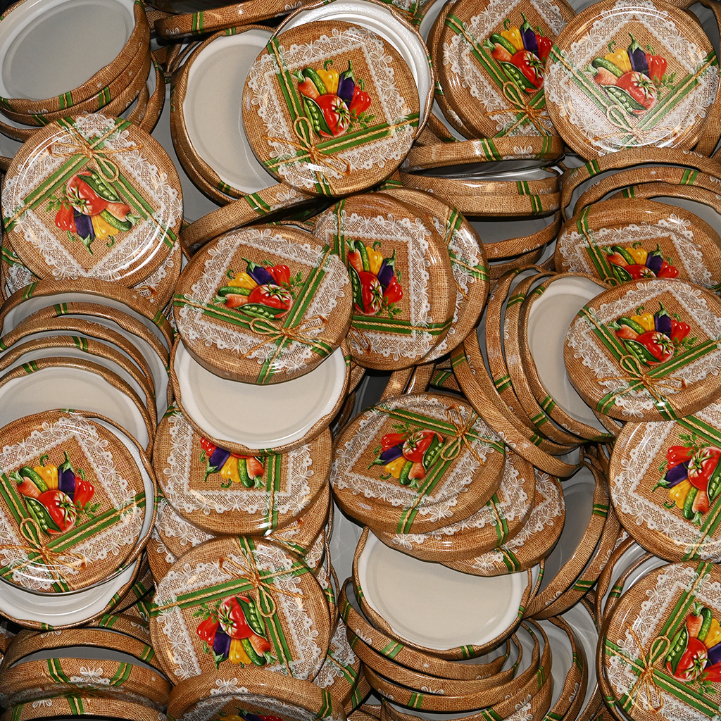 Twist-Off-Deckel für Glas TO 82 - RTS - Gemüse 4 - 700 Stk. - ganze Karton