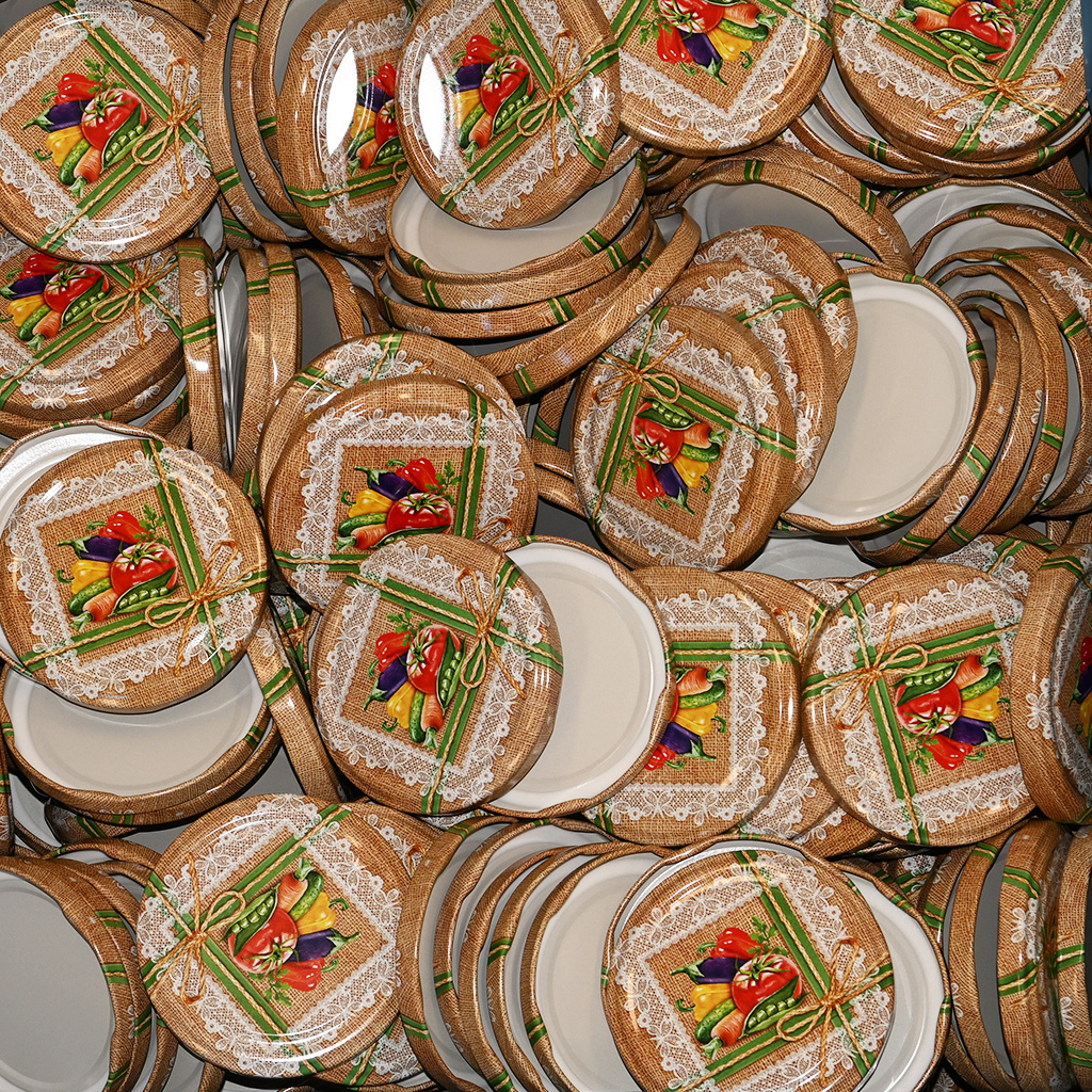Twist-Off-Deckel für Glas TO 82 - RTS - Gemüse 4 - 700 Stk. - ganze Karton
