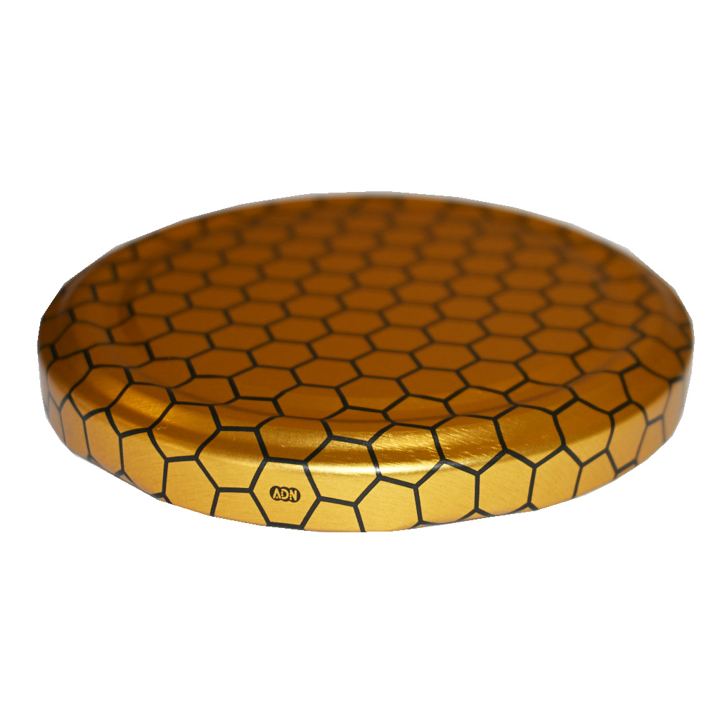 Deckel für Glas TO 82 - Bienenwabe - 700 Stk. - ganze Schachtel - HC6