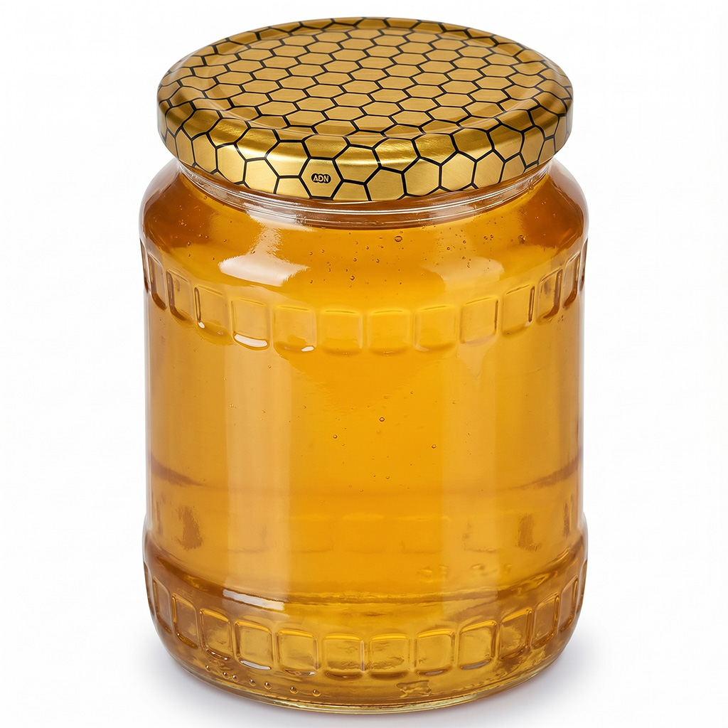 Deckel für Glas TO 82 - Bienenwabe - 700 Stk. - ganze Schachtel - HC6
