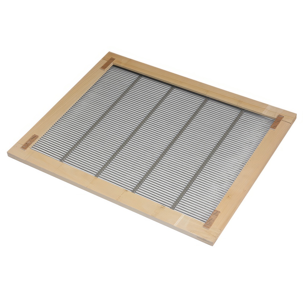 Absperrgitter Zander bzw. Deutschnormal im Rähmchen 420 x 520 mm